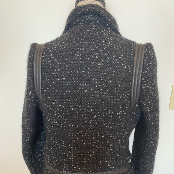 IRO moto sweater jacket cardigan - Picture 4 of 12